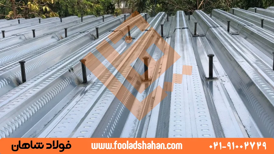 گل میخ برشگیر در عرشه فولادی