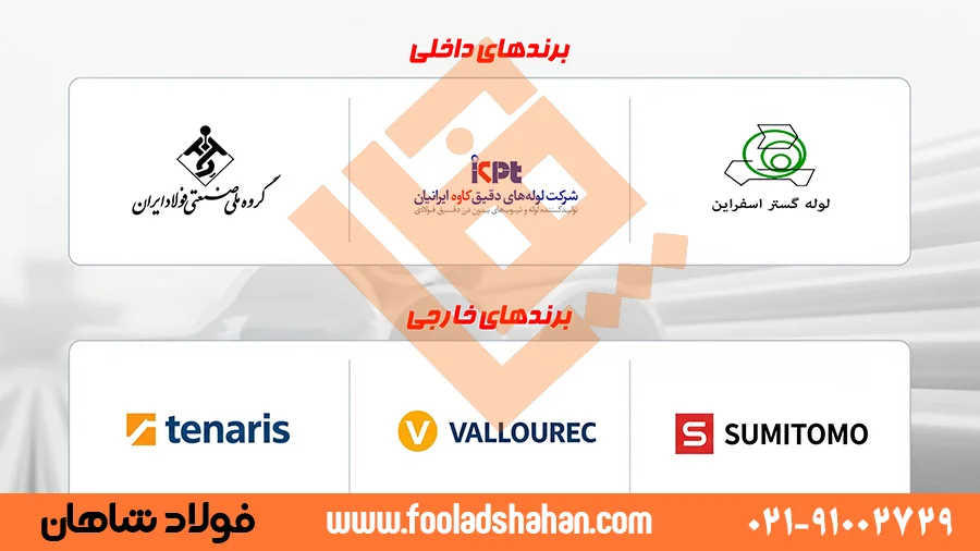 برندهای برتر لوله مانیسمان داخلی و خارجی