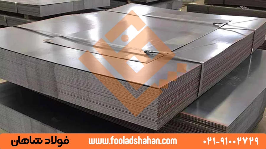 جدول ابعاد رایج ورق A36