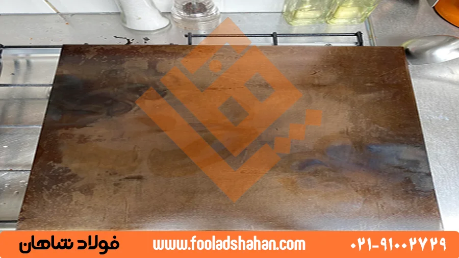 زنگ‌زدگی ورق فولادی