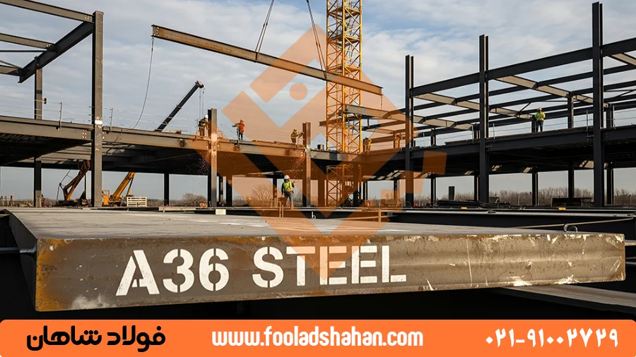 استفاده از ورق A36 در اسکلت فلزی ساختمان