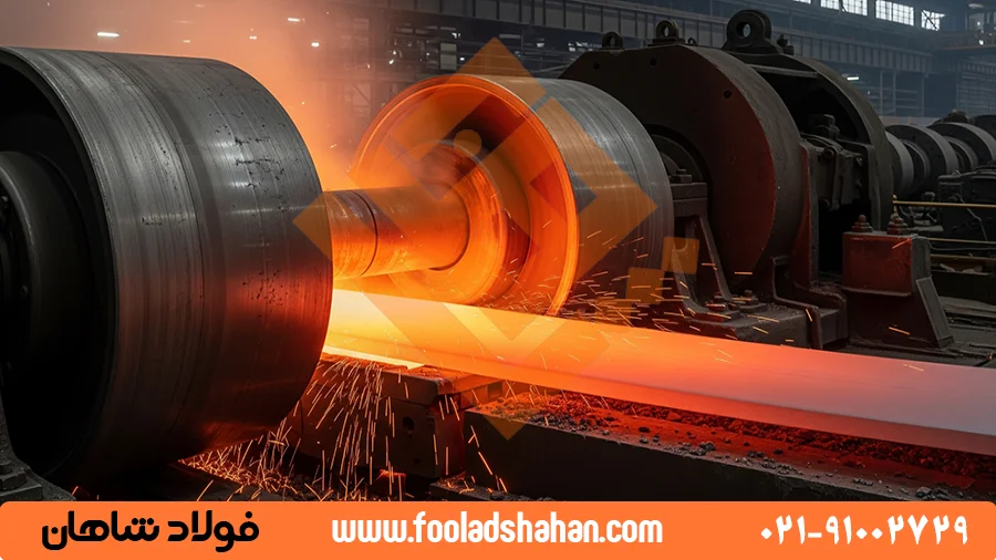 فرآیند نورد گرم ورق فولادی