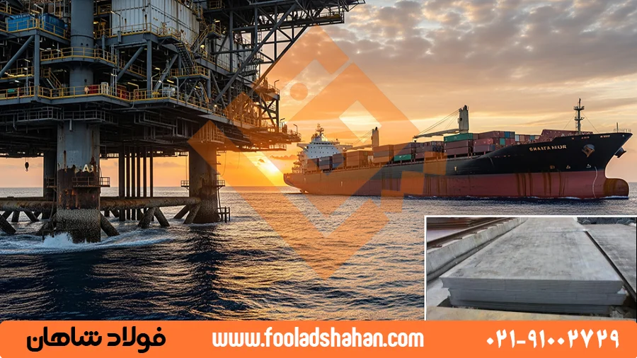 سازه‌های دریایی ساخته شده با ورق A36