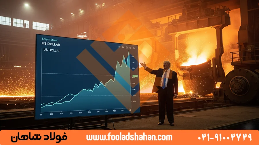 تصویری از نوسانات بازار فولاد و عوامل موثر بر قیمت