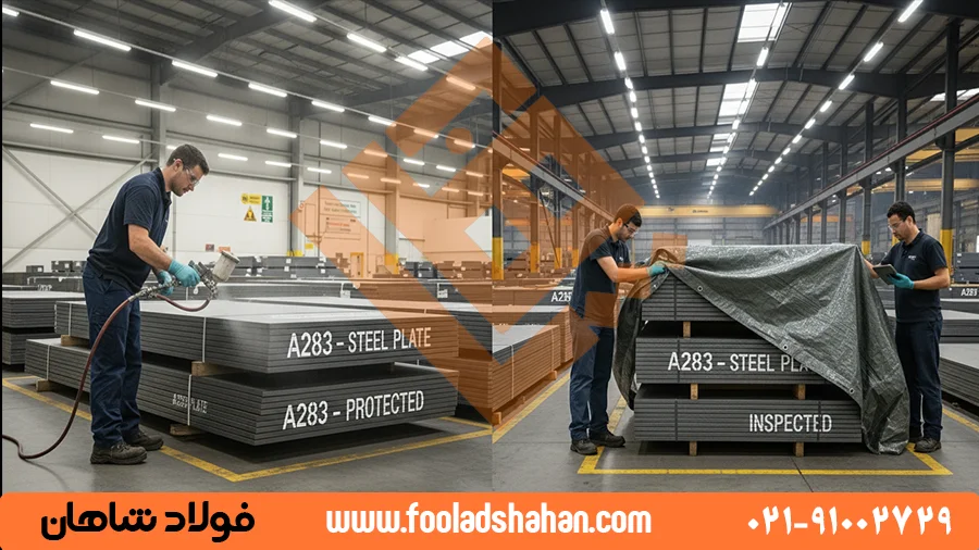 نکات نگهداری ورق A283 برای افزایش طول عمر