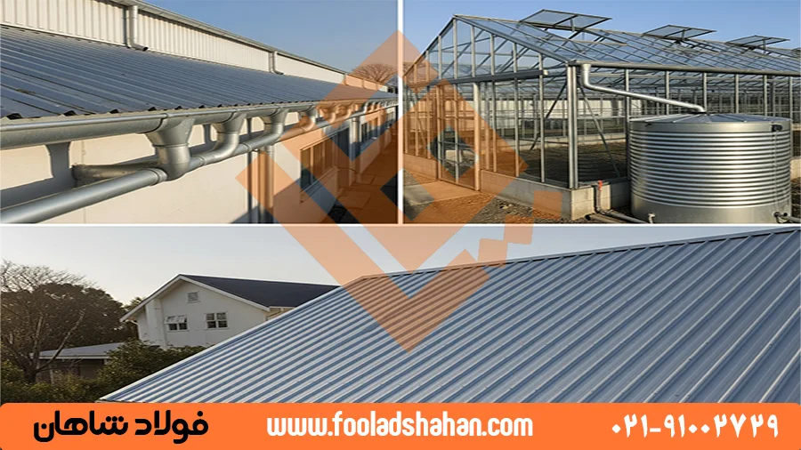 کاربردهای متنوع ورق آبرو گالوانیزه در صنایع مختلف