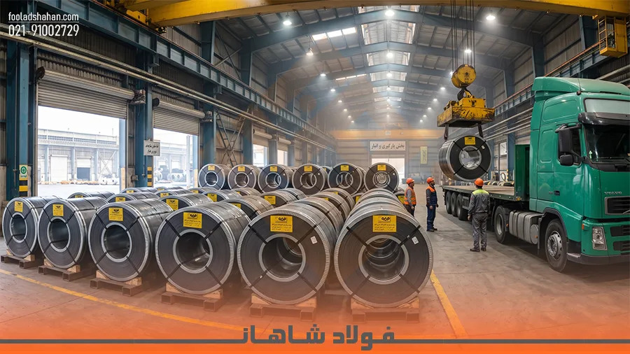 رول ورق سیاه فولاد مبارکه اصفهان