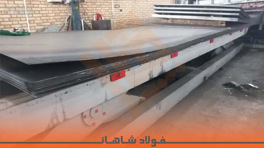 خط تولید ورق سیاه 1.5 میل در کارخانه نورد گرم